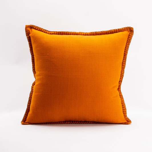 CUSHION COVER SLUBBED COTTON - JAFFA